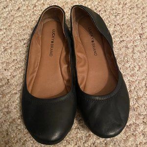 Black Lucky Brand Flats